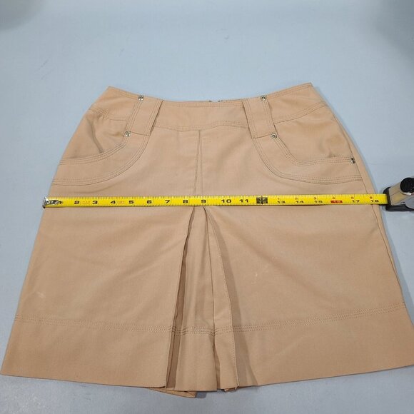 Swing Bette & Court Tayna Fit Shorts Lined Tennis Skirt Women's Size 2 Tan - Picture 9 of 12